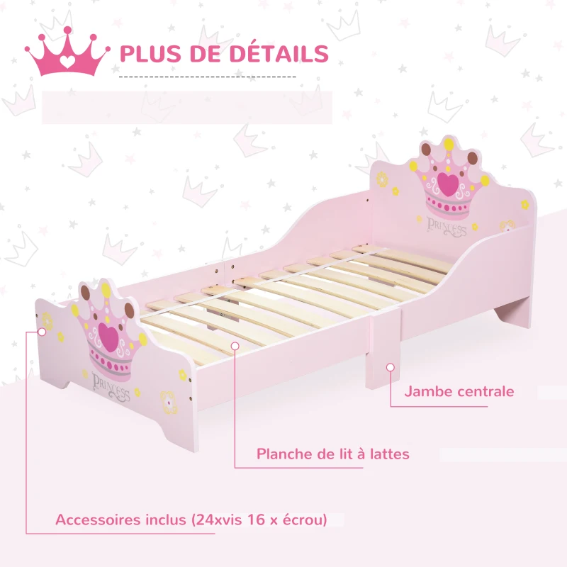 Lit d'enfant Design Princesse – Image 3