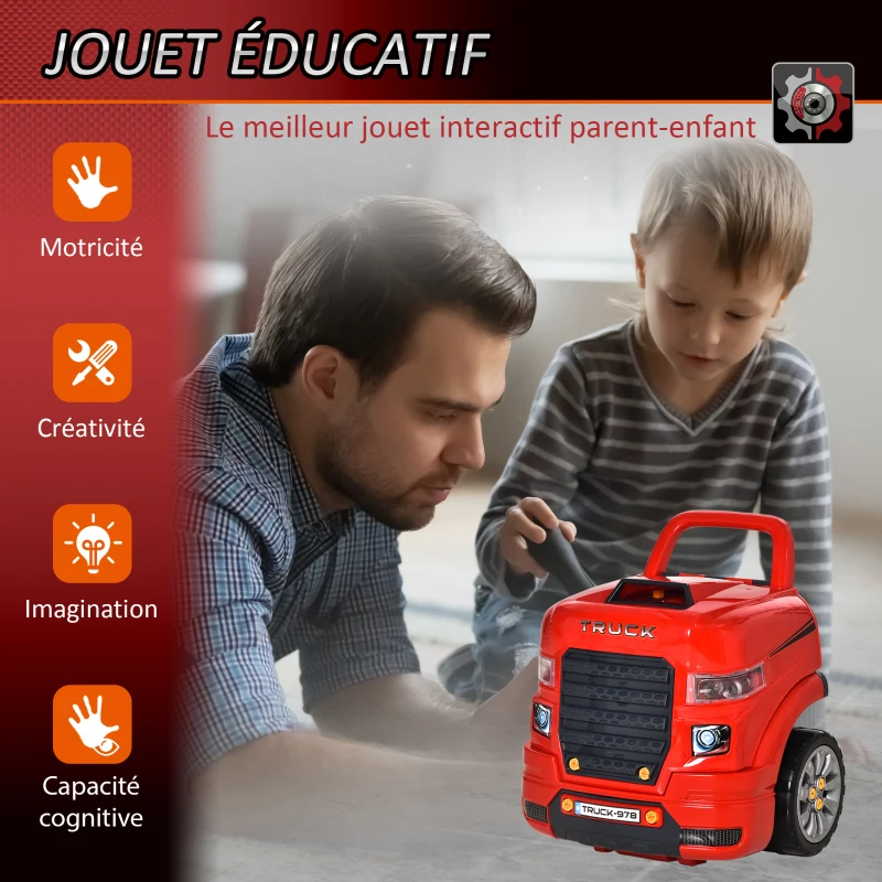 Camion mécano 2 en 1 -Enfant – Image 4