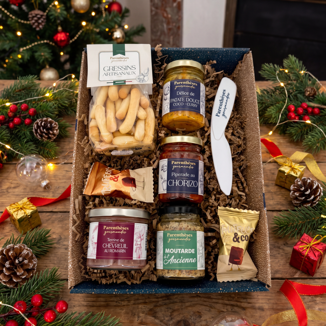Panier Les plaisirs de Noël