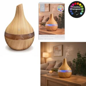 Diffuseur huiles essentielles led goutte