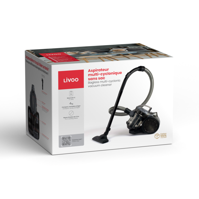 Aspirateur multi-cyclonique sans sac – Image 5