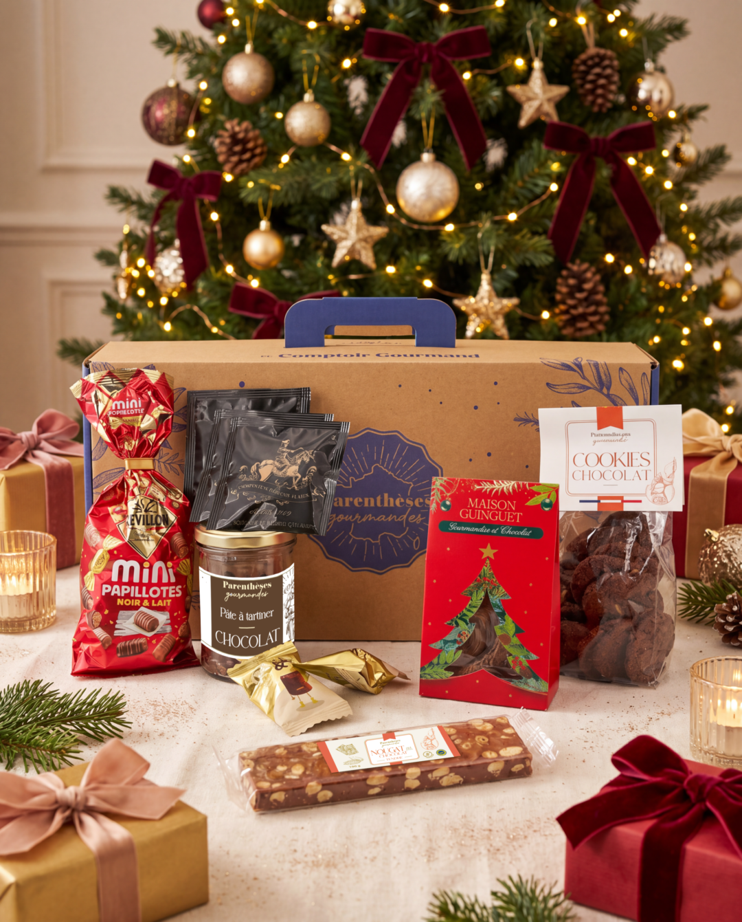 box 6 retouchée Coffret Délices Chocolatés