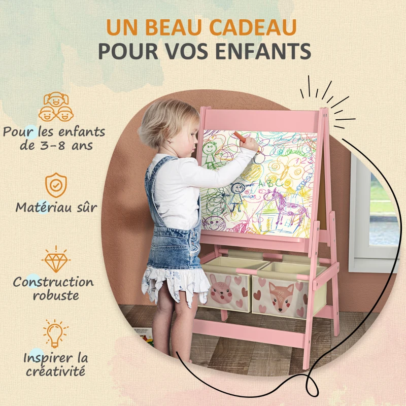 Tableau chevalet enfant ardoise – Image 5