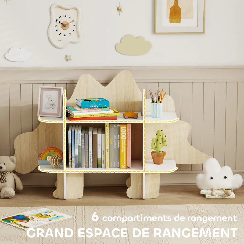 Bibliothèque enfant meuble de rangement – Image 4