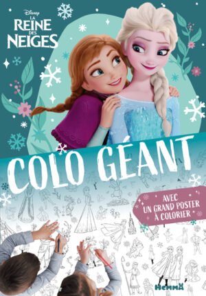 Disney La Reine Des Neiges - Coloriage Géant
