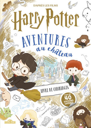 Harry Potter - Coloriage - Chateau