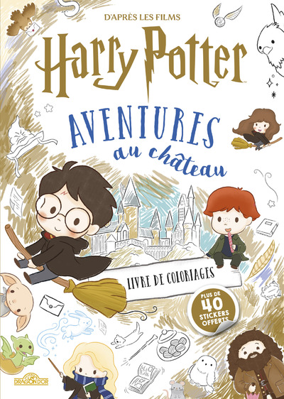 ref_001079743_1 Harry Potter - Coloriage - Chateau
