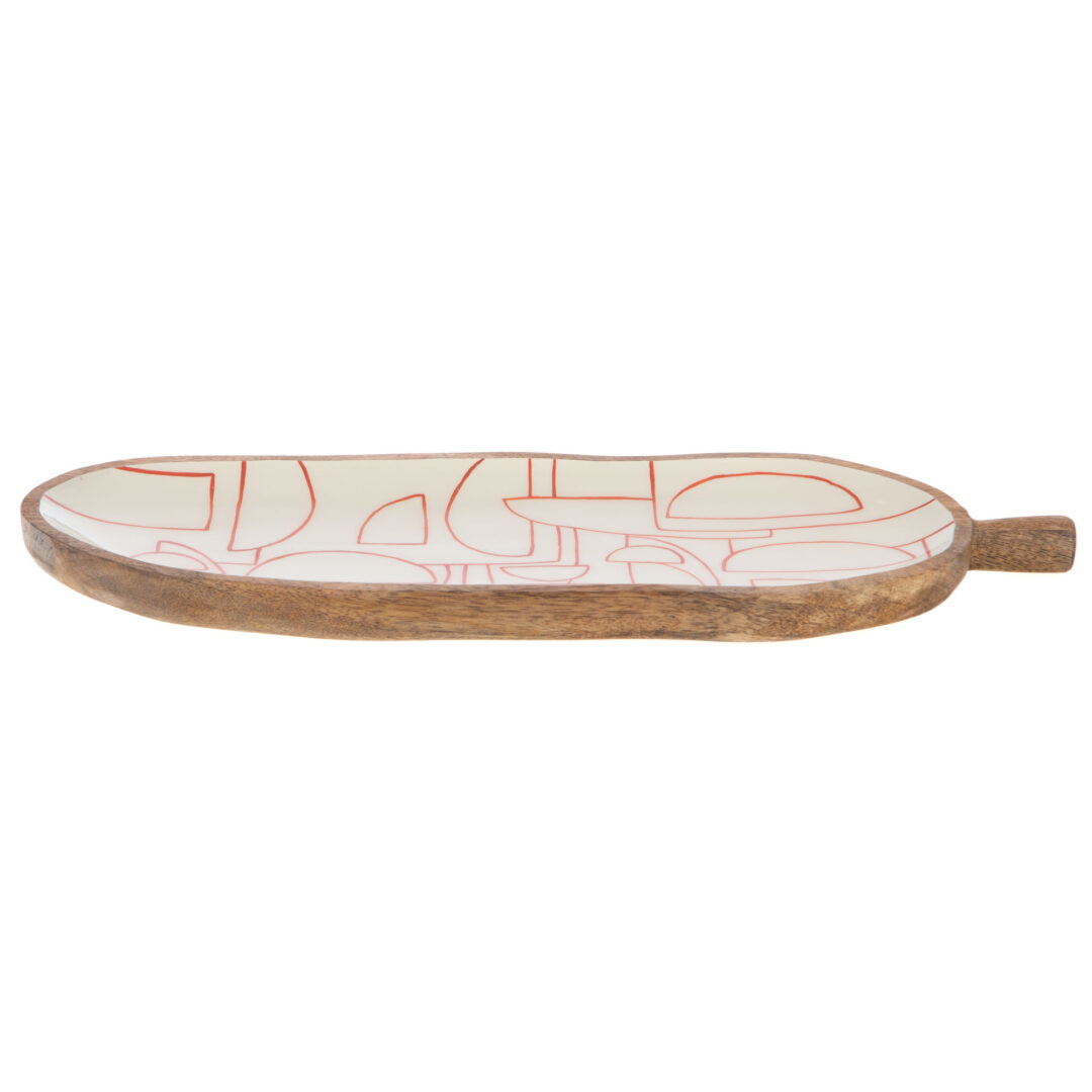 ref_165220_1-2 Plat Feuille Ambre 50 Cm