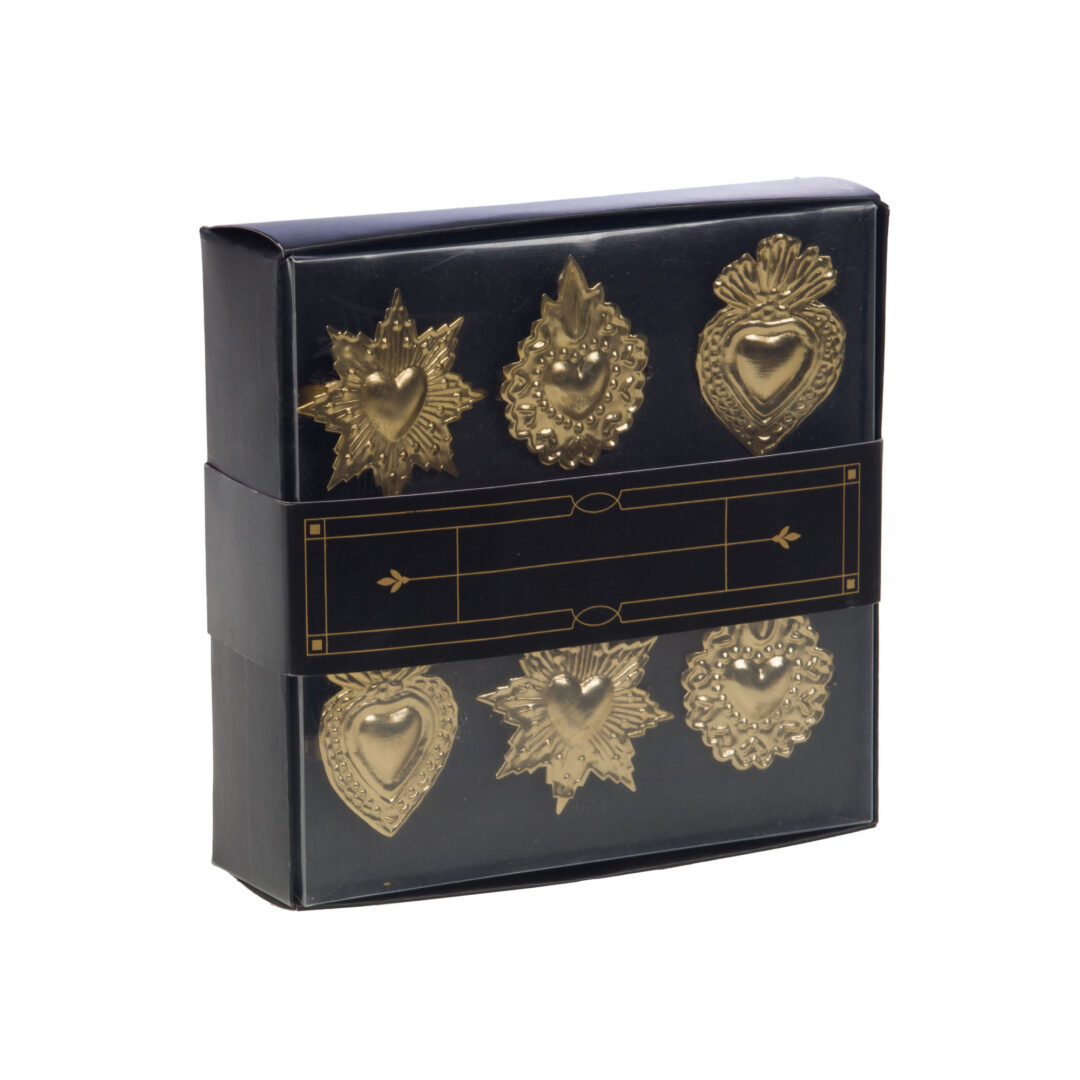 ref_169878_1-2 Coffret 6 Ronds De Serviette Ex-Voto