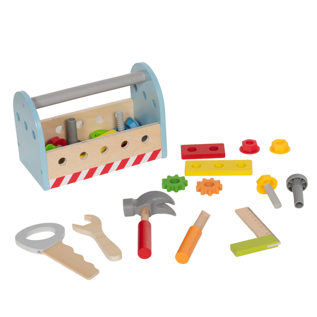 ref_170842_1-2 Boîte À Outils En Bois