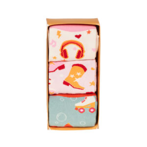 Coffret 3 Paires De Chaussettes Années 80