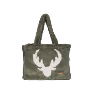 Tote Bag Luxe Cerf Kaki