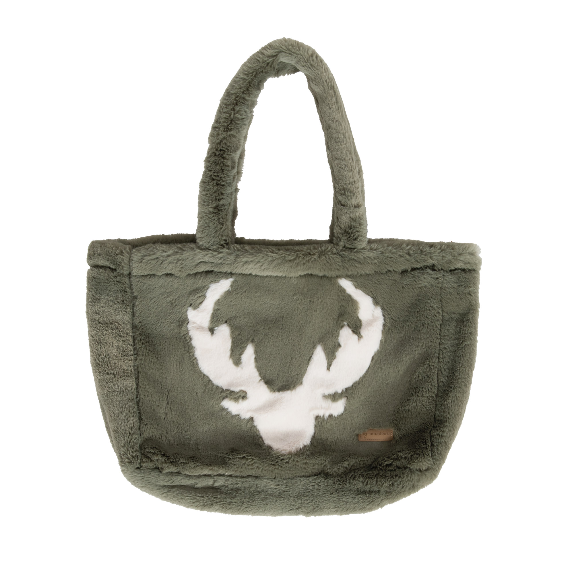 Tote Bag Luxe Cerf Kaki – Image 2