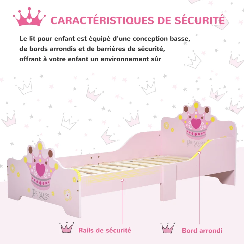 Lit d'enfant Design Princesse – Image 4