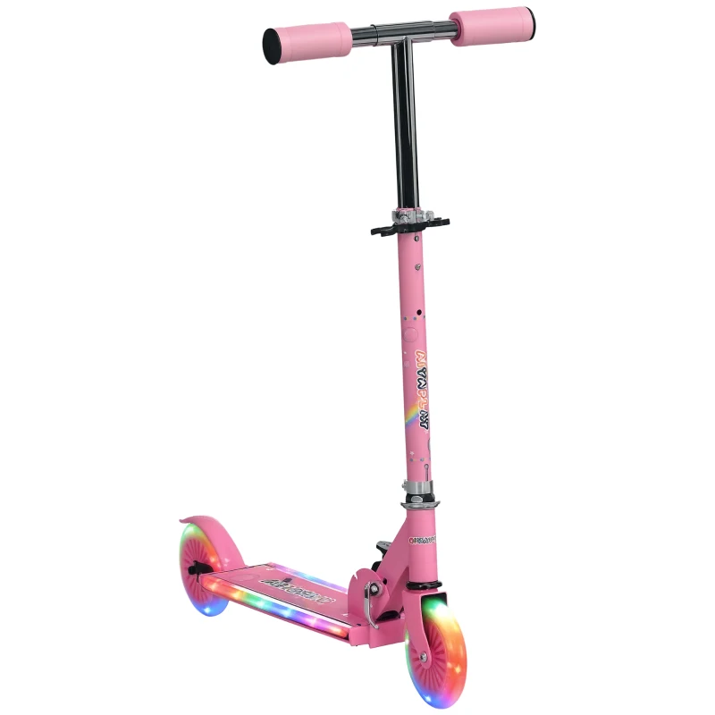 zSB3c4197e4e0cbce.jpg Trottinette pour enfants de 3 à 7 ans pliable Rose