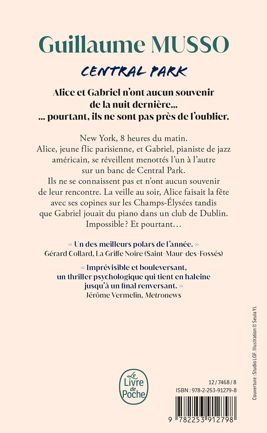 Central Park - Guillaume Musso – Image 2