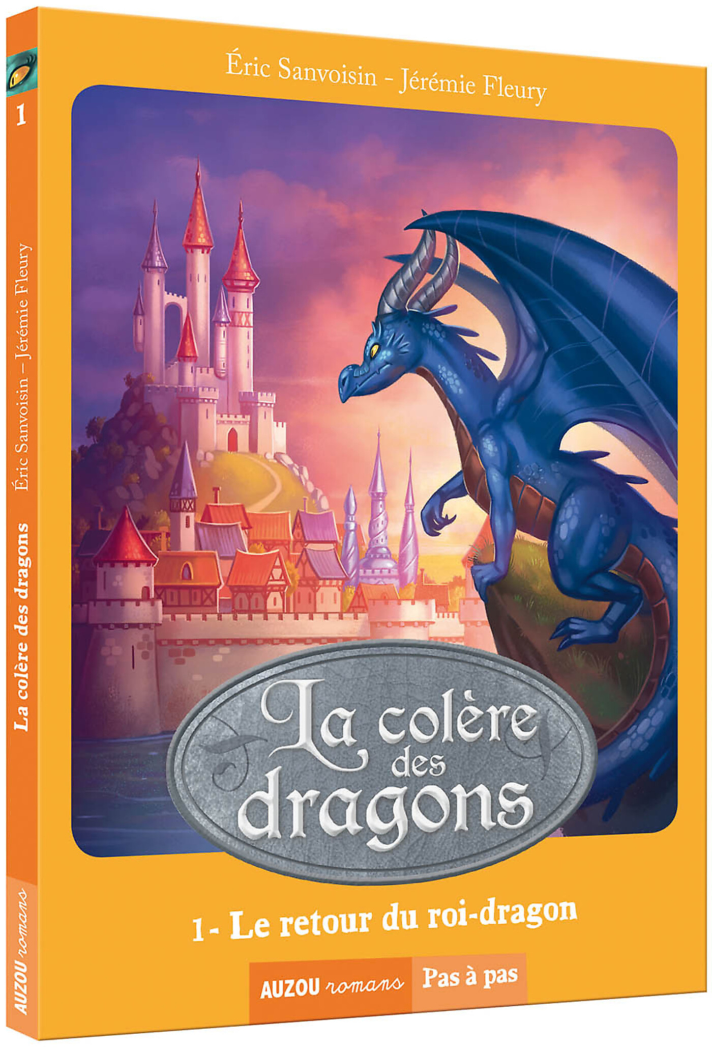 Coffret trilogie La colère des dragons - Éric Sanvoisin – Image 2