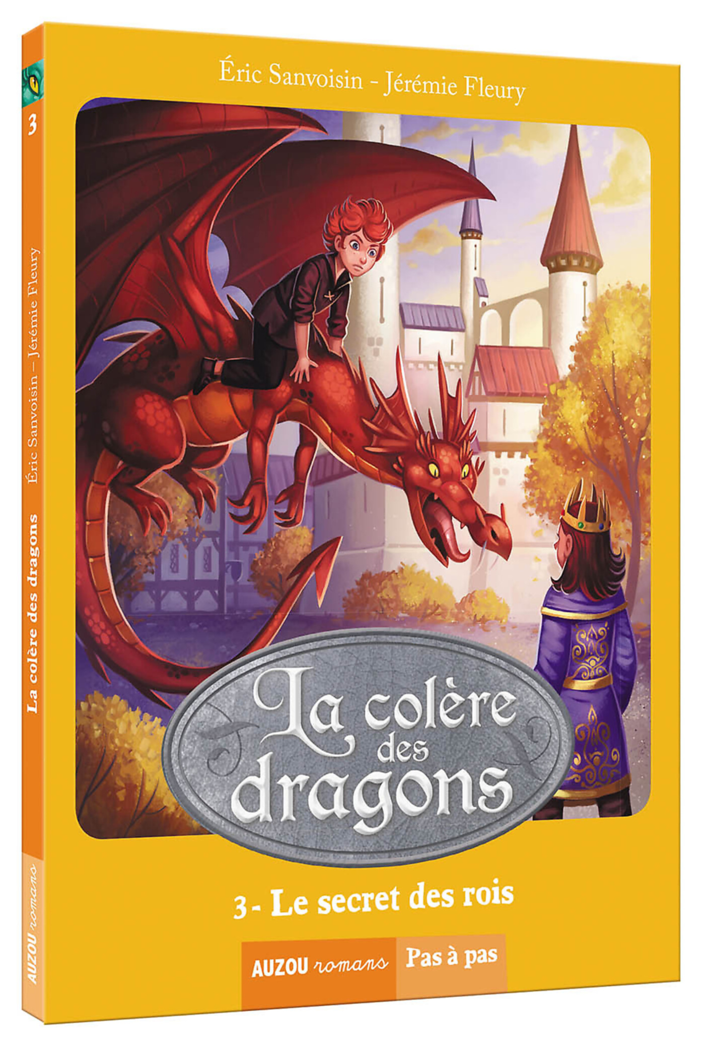 Coffret trilogie La colère des dragons - Éric Sanvoisin – Image 4