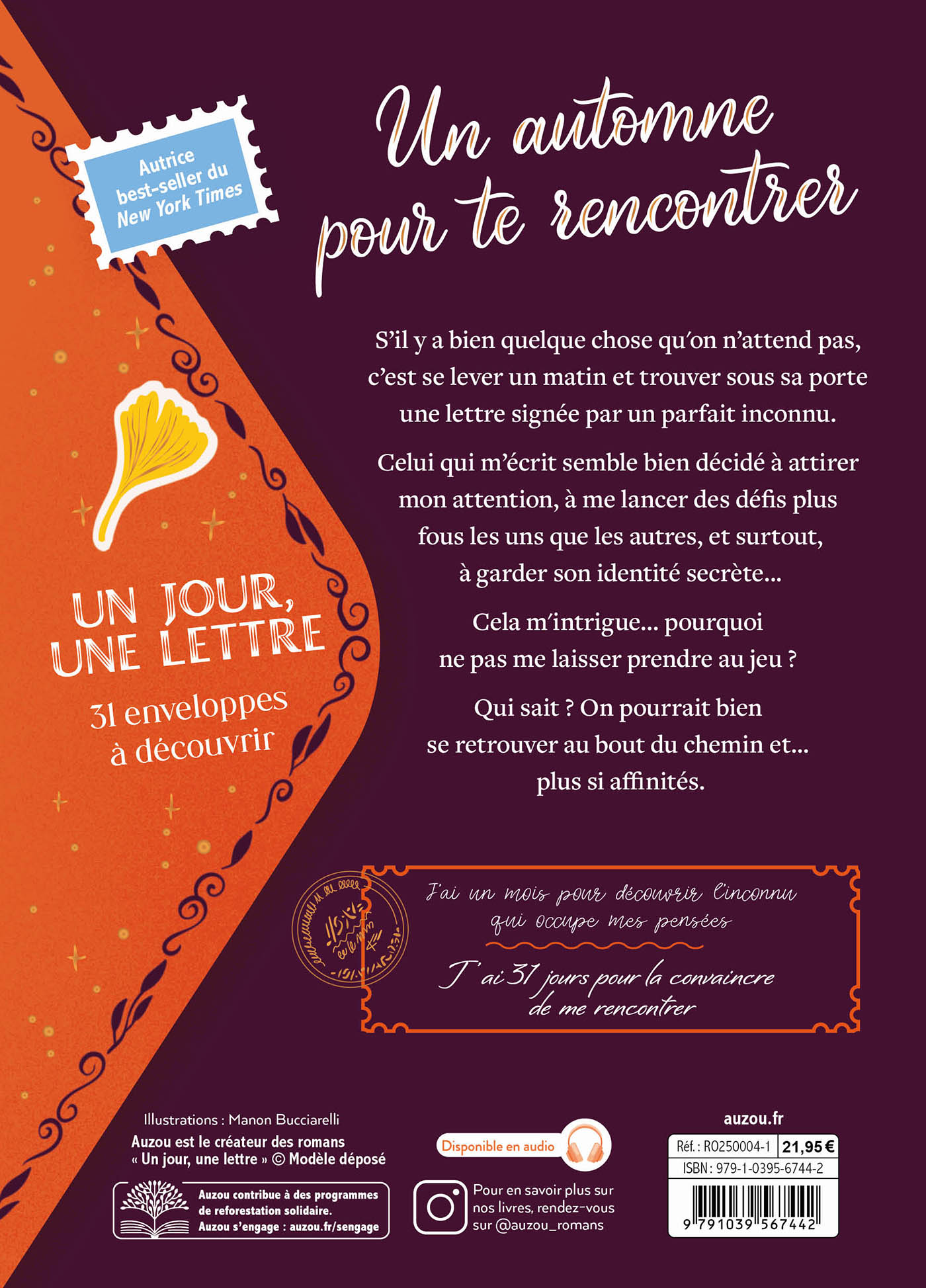 Un jour, une lettre - Romance automnale - Sophie Jomain – Image 8