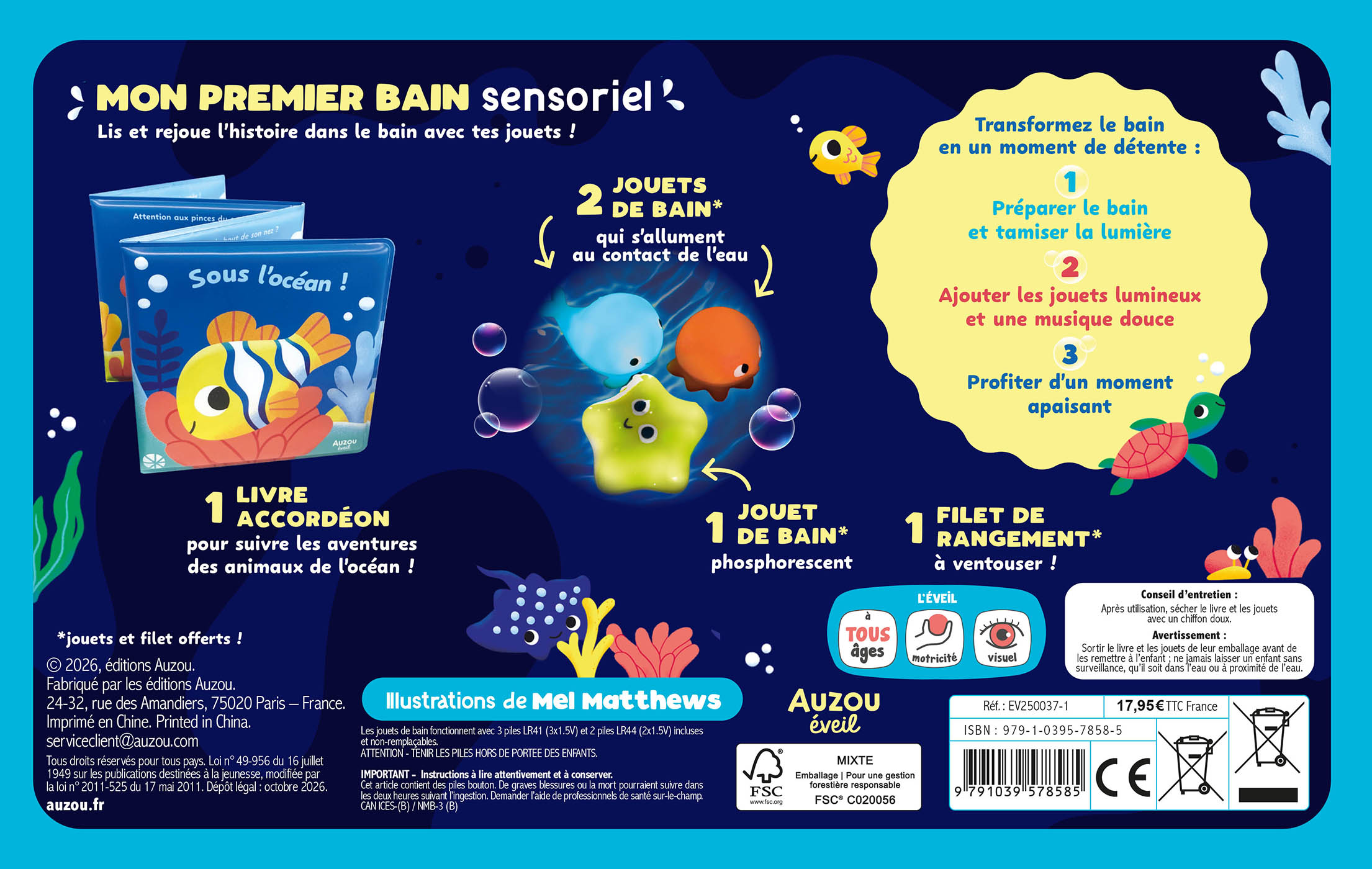 Mon coffret de bain sensoriel - Pour un bain apaisant ! – Image 4
