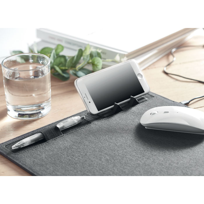 Tapis de souris avec chargeur 15 watt sans fil – Image 5