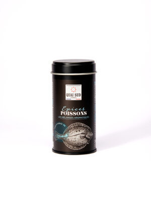 Mélange d'épices poissons (citron, herbes, baies roses)