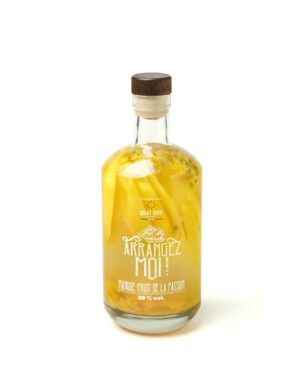 Rhum arrangé mangue-fruits de la passion