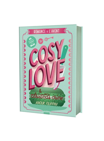 ref_000607705_1 Cosy Love & Christmas Crime - Édition reliée collector - Parfum pistache - Anouk Filippini