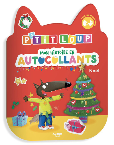ref_001002171_1-1 P'tit Loup - Mon histoire en autocollants - Noël