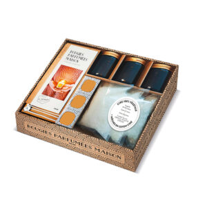 Coffret bougies parfumees