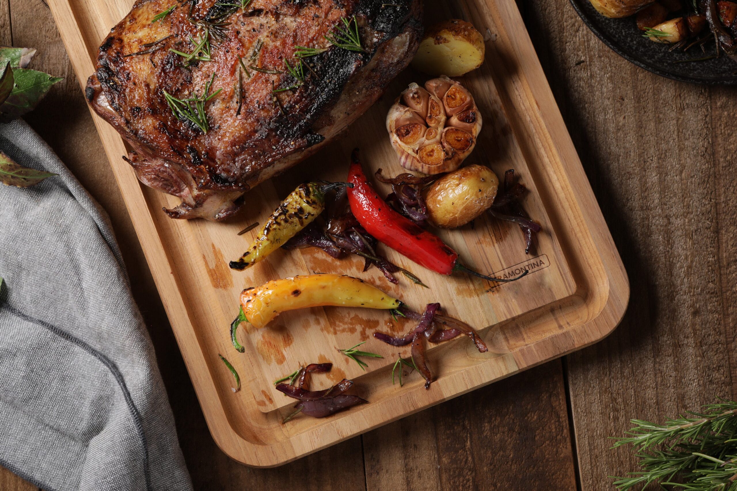 Planche à découper Churrasco 40 x 23,3 x 1,8 cm – Image 4