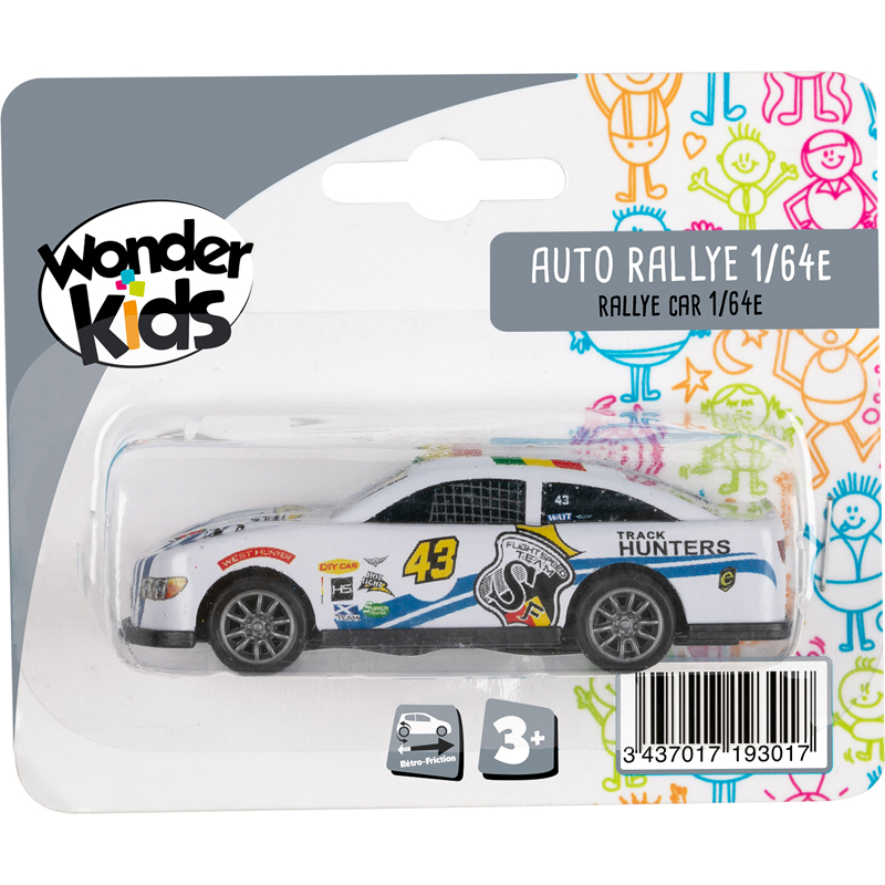 Auto Rallye 1/64ème Rétro Friction – Image 2