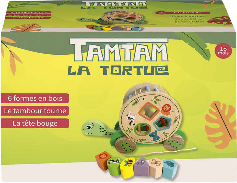 ref_A2203154_0 Tortue 8 Formes en Bois