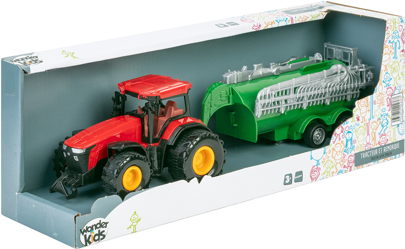 Tracteur Remorque 30CM Friction – Image 2