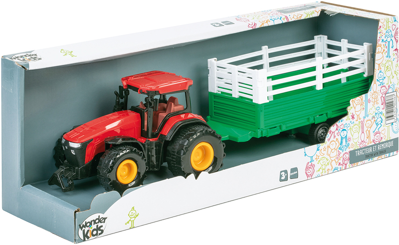 Tracteur Remorque 30CM Friction – Image 4