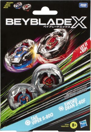 Pack 2 Beyblade Serie X - Modèle choisi aléatoirement