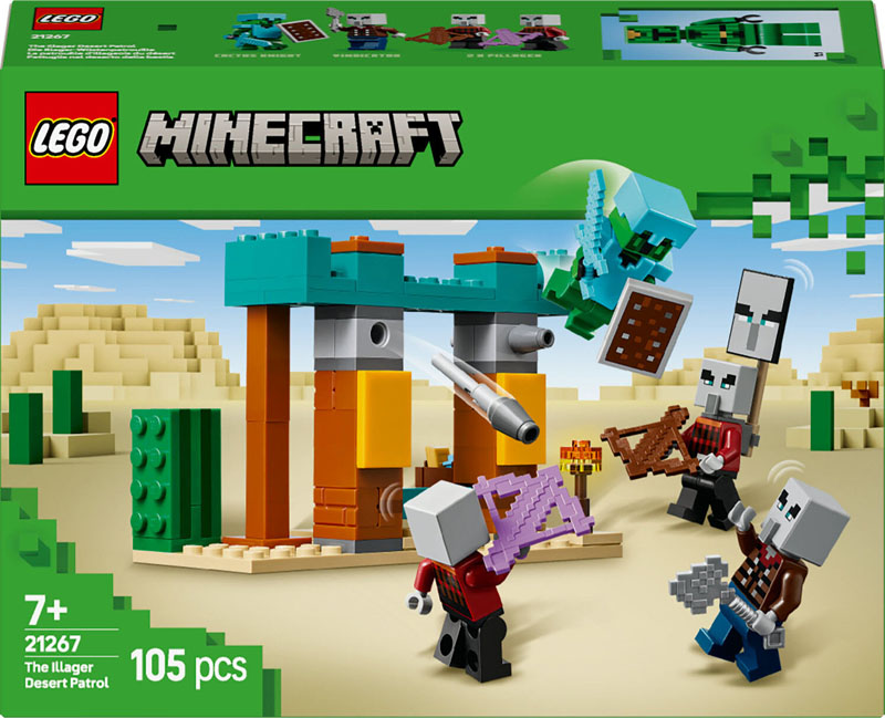LEGO - Patrouille D'illageois du désert Minecraft