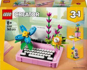 LEGO - Machine à Ecrire + Fleurs Creator