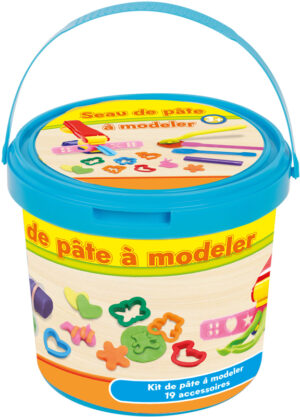 Seau garni pâte à modeler