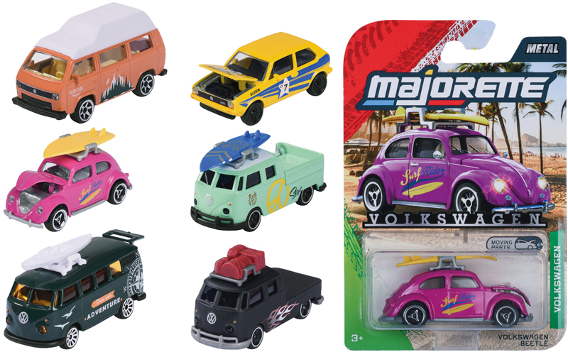 Véhicule 1/64ème Majorette Original Volkswagen