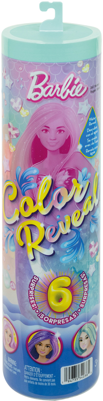 Poupée Color Reveal Sirène Barbie
