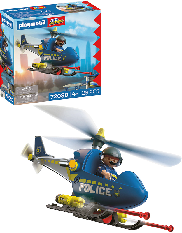 Playmobil- Hélicoptère de police – Image 2
