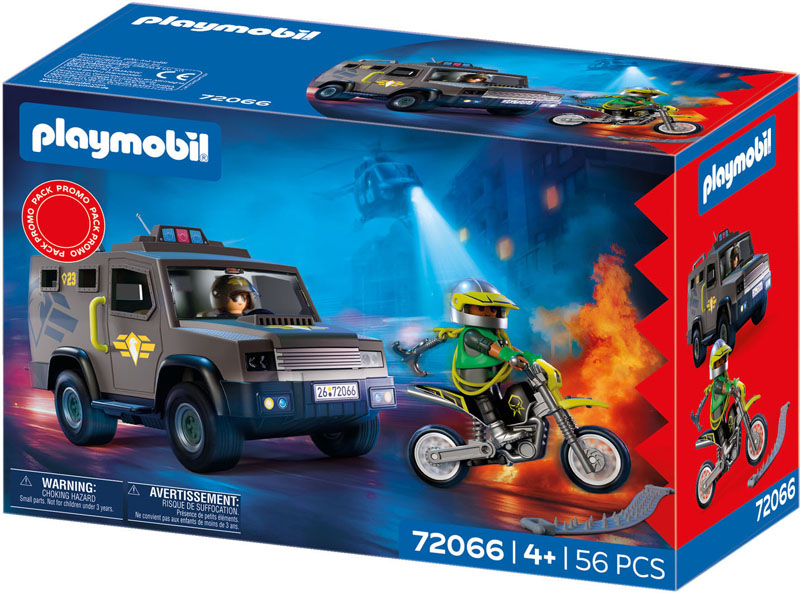 Playmobil- Fourgon intervention forces spéciales