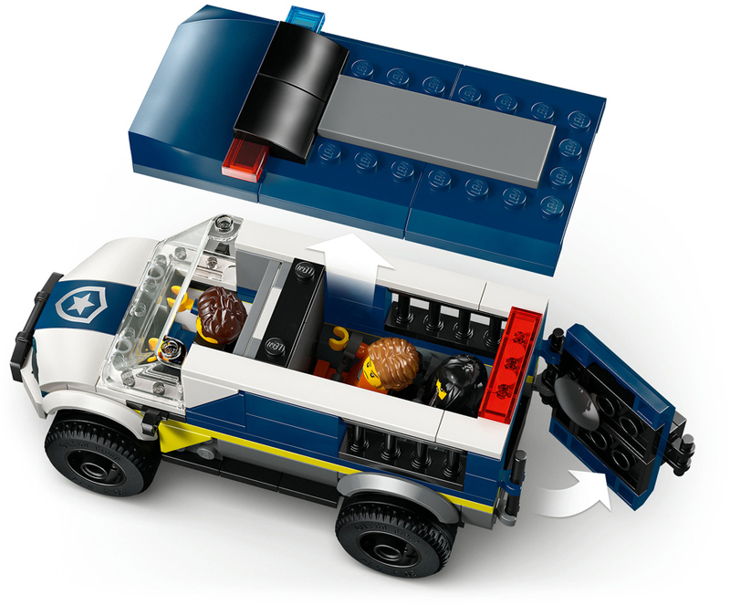LEGO - Le Fourgon Pénitentiaire City – Image 7