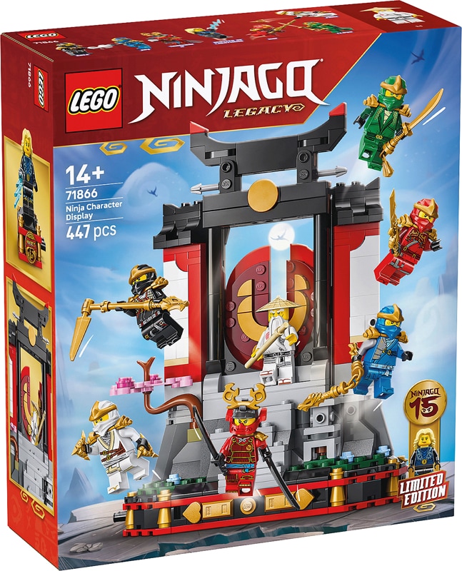 ref_A2602164_1 LEGO - 15E Anniversaire Figurines Collection Ninjago