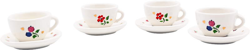 Dinette en porcelaine 13 pièces – Image 3