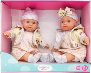 Bébé jumeaux 33cm