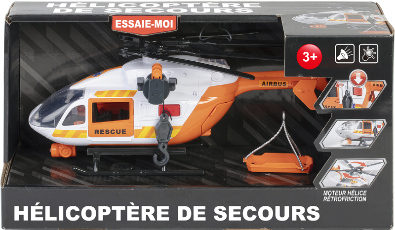 Hélicoptère de secours 1/14ème son et lumière – Image 2