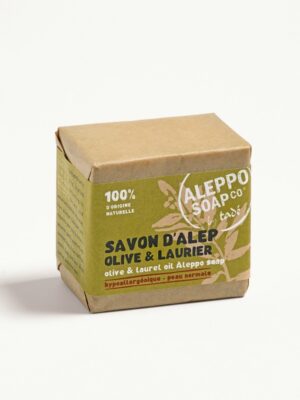 Savon Alep Olive & Laurier - 200g - Peau Normale